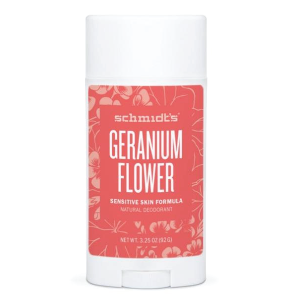 Geranium Flower Sensitive Skin Deodorant - Square One Source