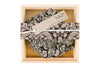 Modal Holiday Floral Print - Black - Square One Source