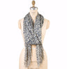 Modal Holiday Floral Print - Navy - Square One Source