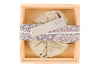 Modal Holiday Floral Print - Tan - Square One Source