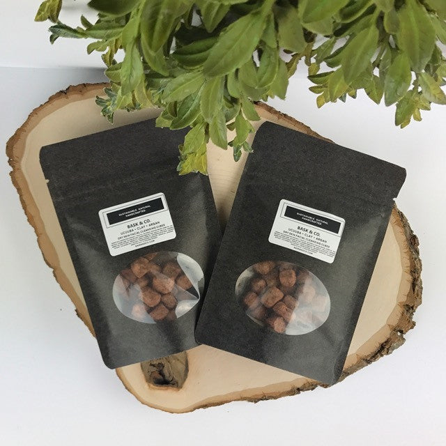 Ucuuba + Clay + Argan Dry Skin Facial Cleansing Cubes - Square One Source